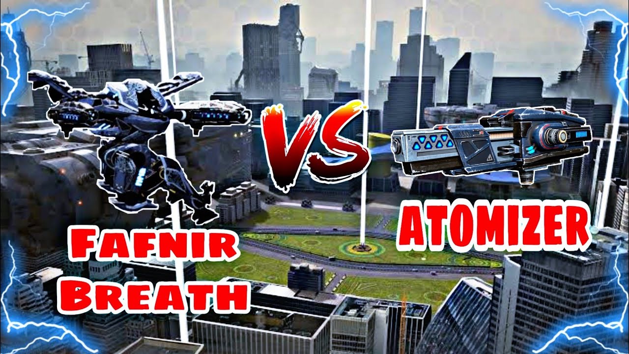 [WR]🔥Fafnir Breath VS Atomizer Comparison in |War Robots|
