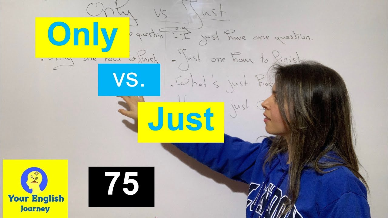 ONLY vs. JUST
