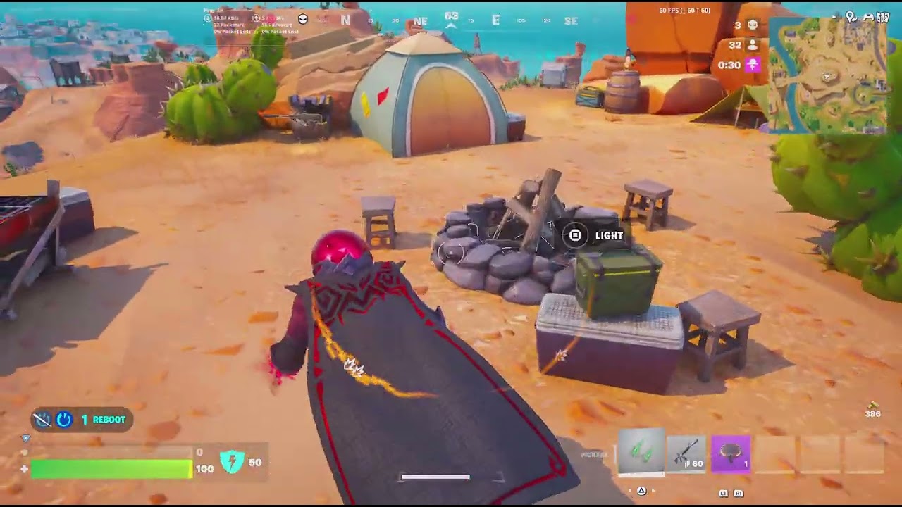 First Fortnite stream 