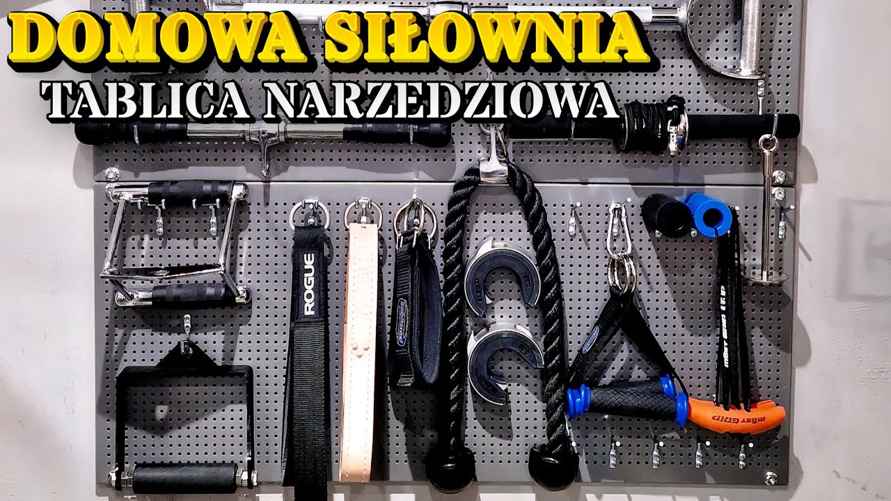 Tablica narzędziowa na ścianę - DOMOWA SIŁOWNIA | DefendoGym