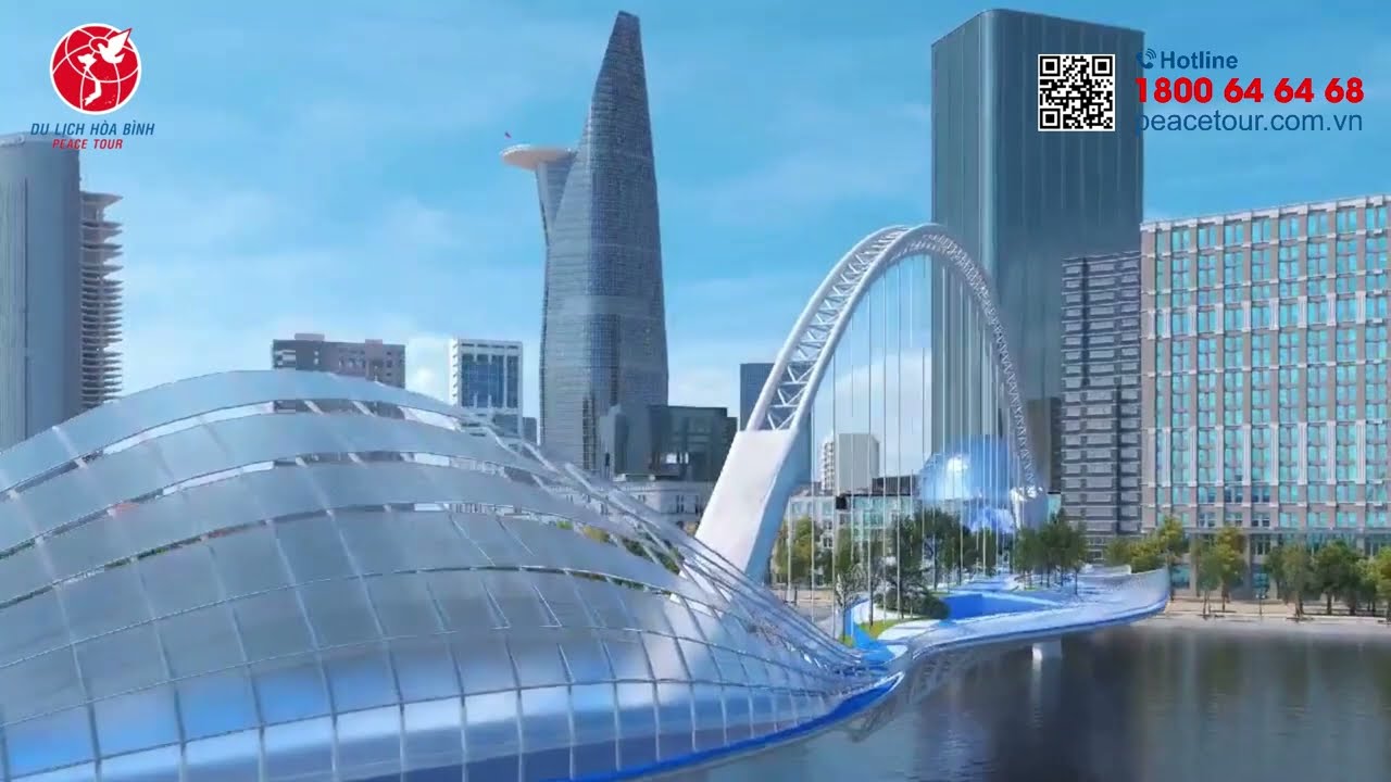 Du lịch Hòa Bình | 🎊 CẦU ĐI BỘ THỦ THIÊM 