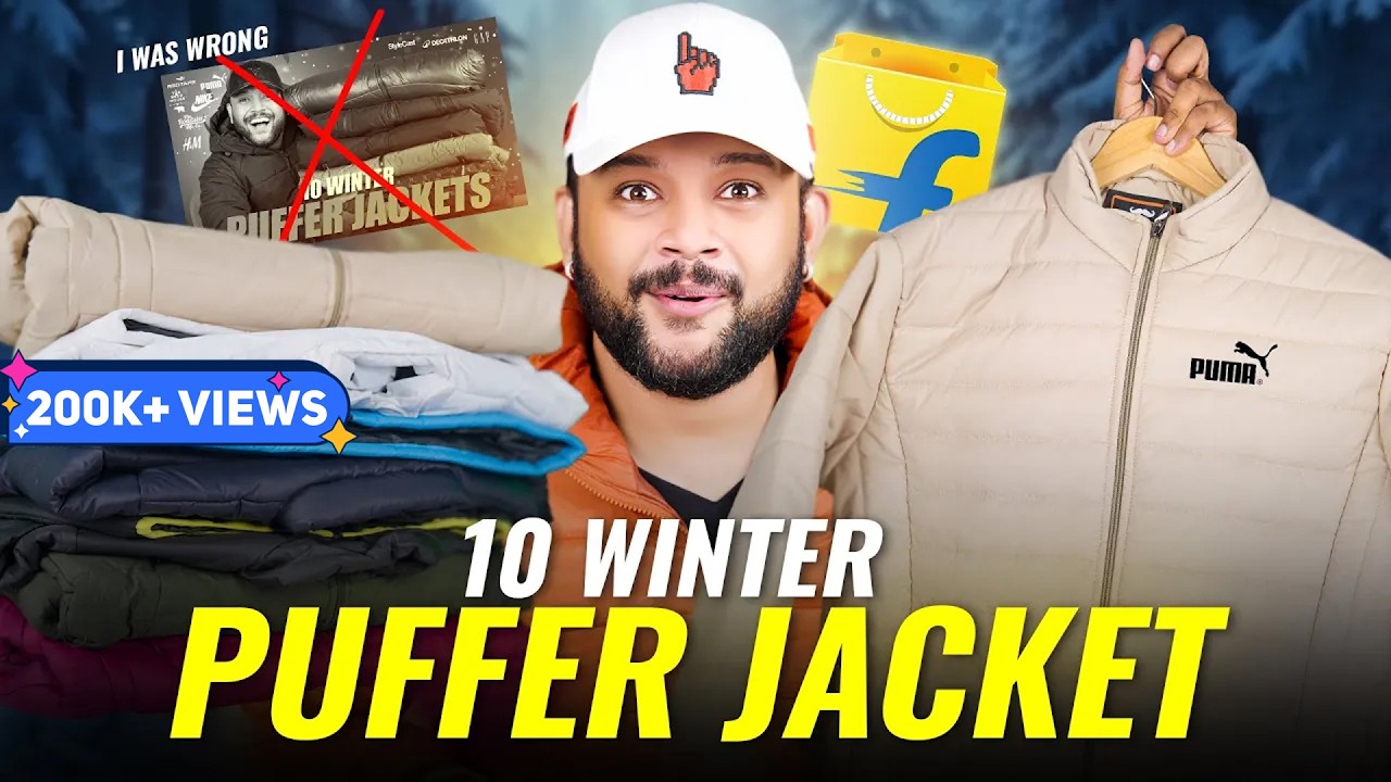 I Found 10 Winter Puffer Jackets for Men on Flipkart Under ₹1500 &mdash; INSANE Value!