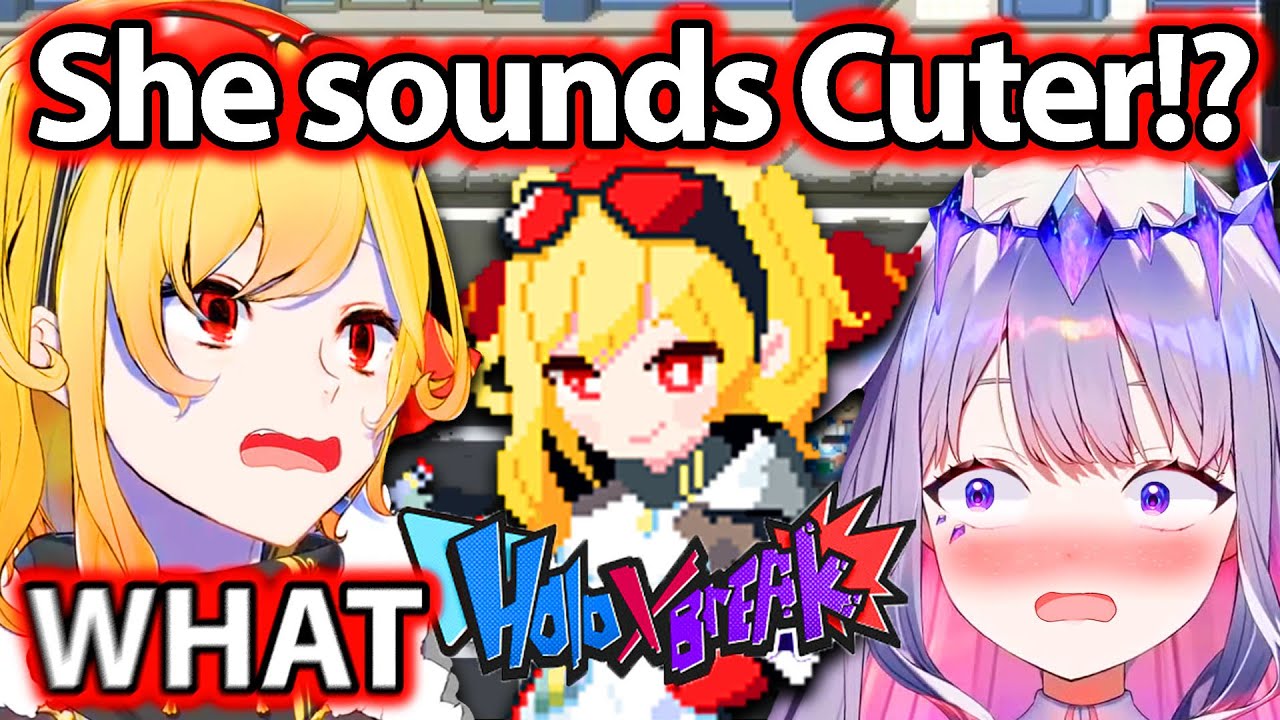 Biboo and Kaela React to Kaela's Cute Voice Line in Holo X Break 【Koseki Bijou / Hololive EN】