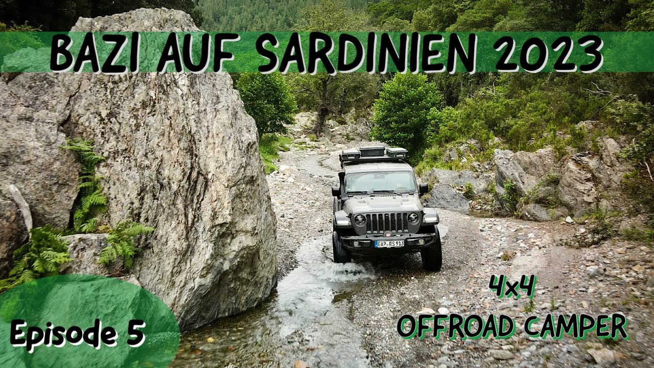 Sardinien Overlanding and Travel and nice Places 4x4 Offroad Camper Episode 5