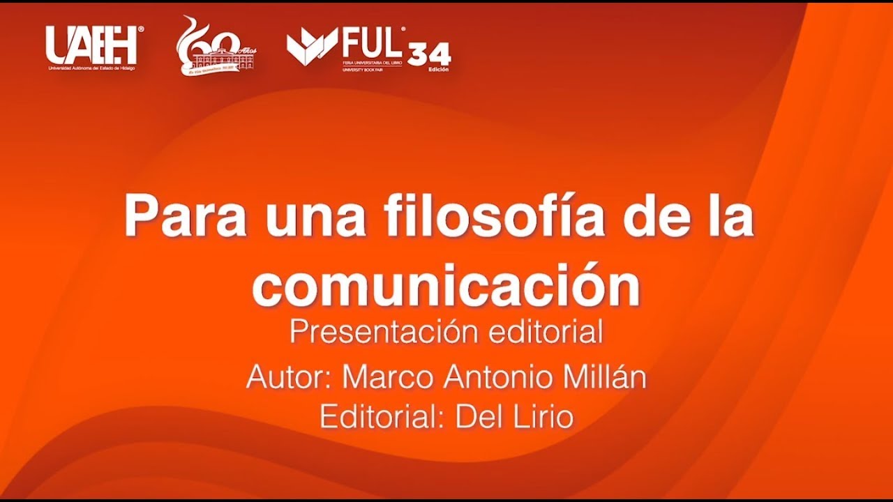 Para una filosofía de la comunicación