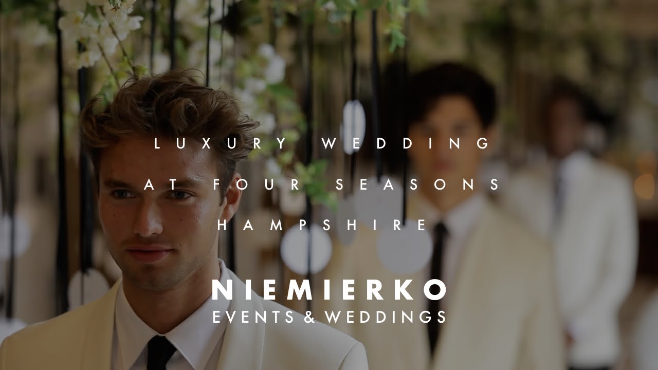 The Four Seasons, Hampshire wedding video.  By Wedding Planners Niemierko