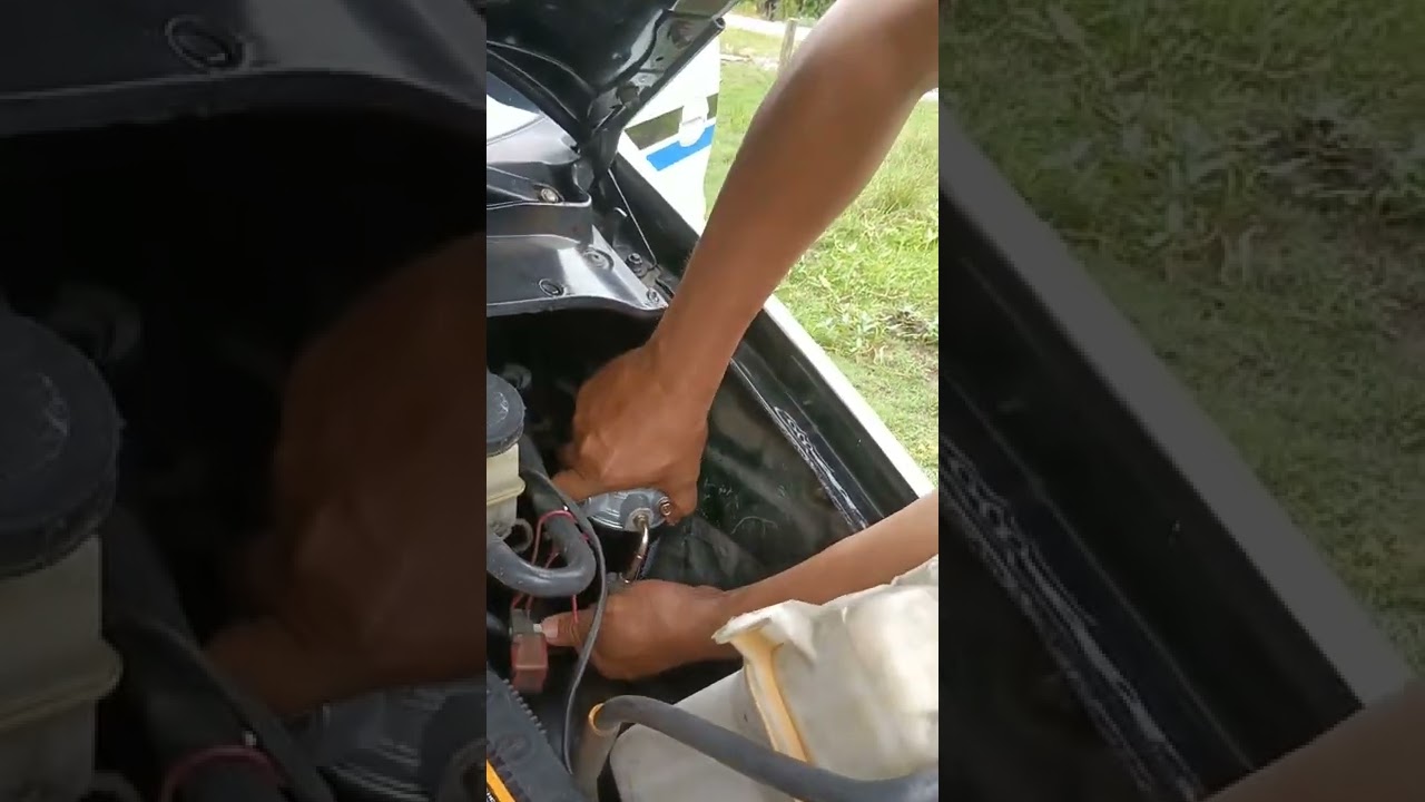 how to replace fuel pump -- STAREX D4BB --