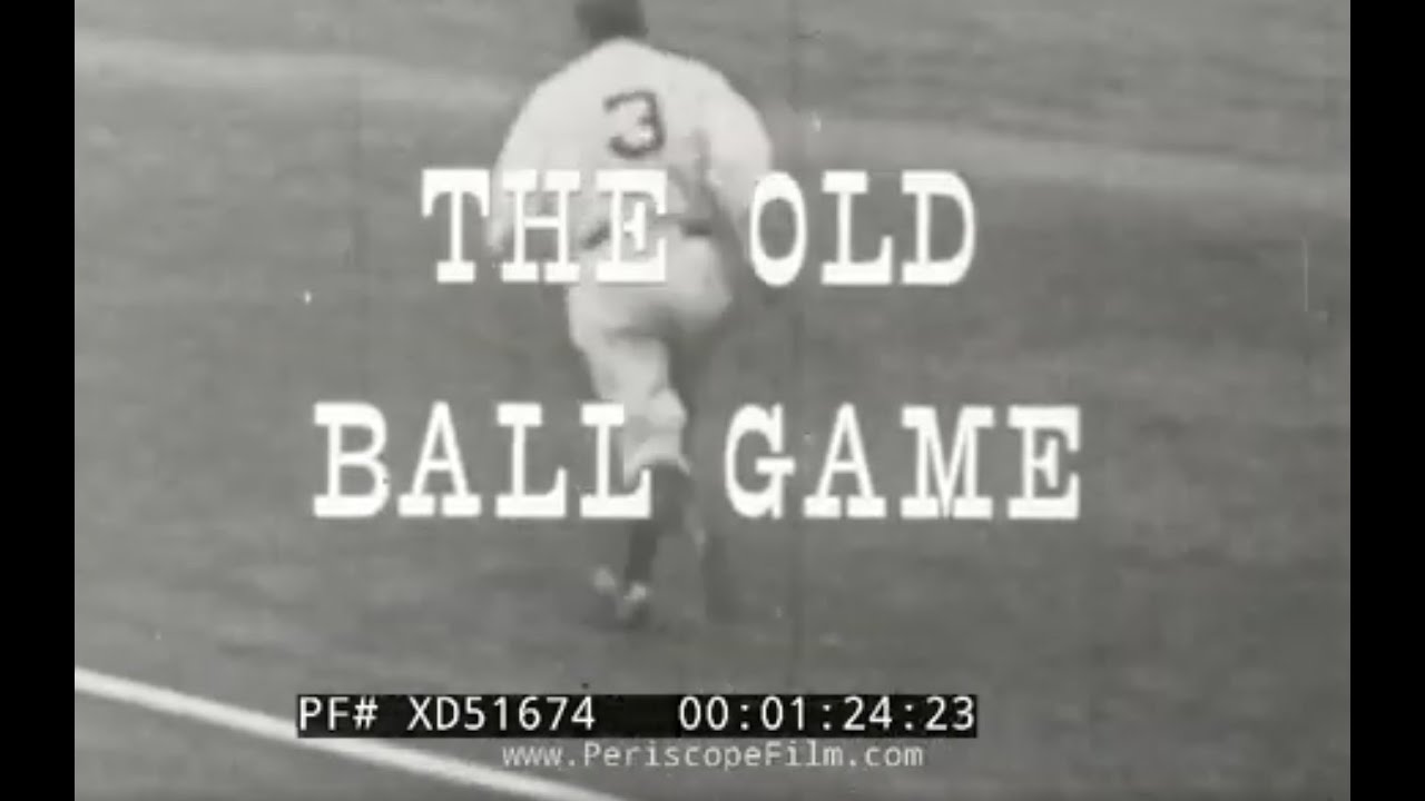 1960S &ldquo;THE OLD BALL GAME&rdquo; HISTORY OF MAJOR LEAGUE BASEBALL WITH BRANCH RICKEY  XD51674