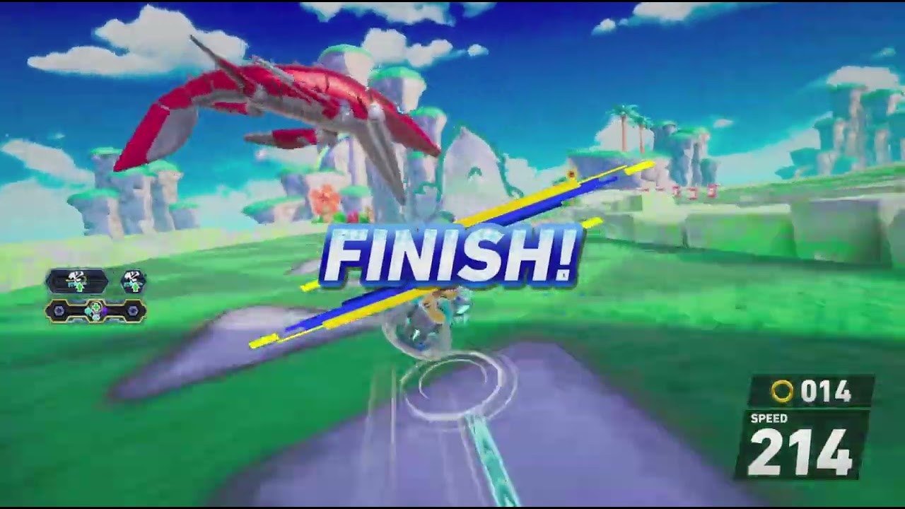 Continuing my progress in the tangle &Whisper festival in Sonic Racing crossworlds