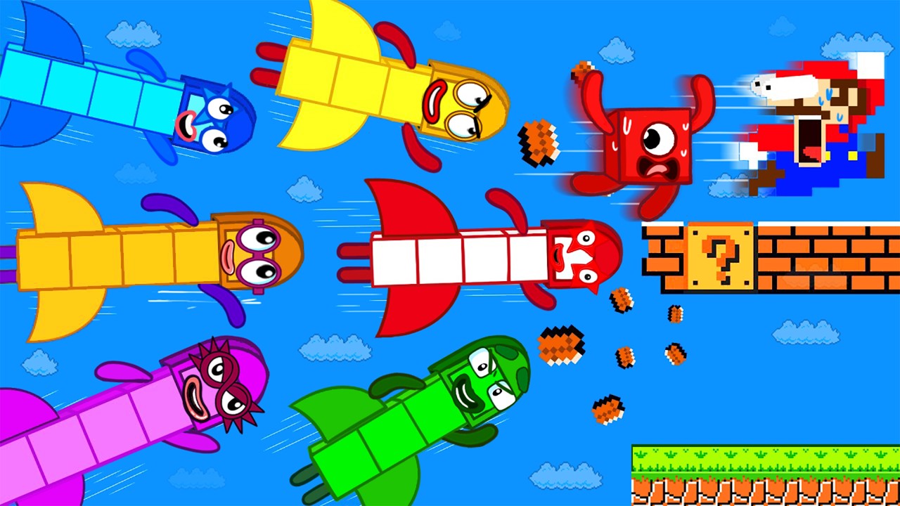 Mario Trapped in Block 10? Decipher the Pattern to Escape! | Game Animation