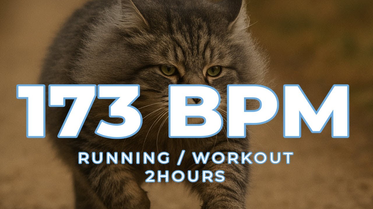173 BPM Running Music Mix | 2 Hours Non-Stop | Metronome Synced Motivation