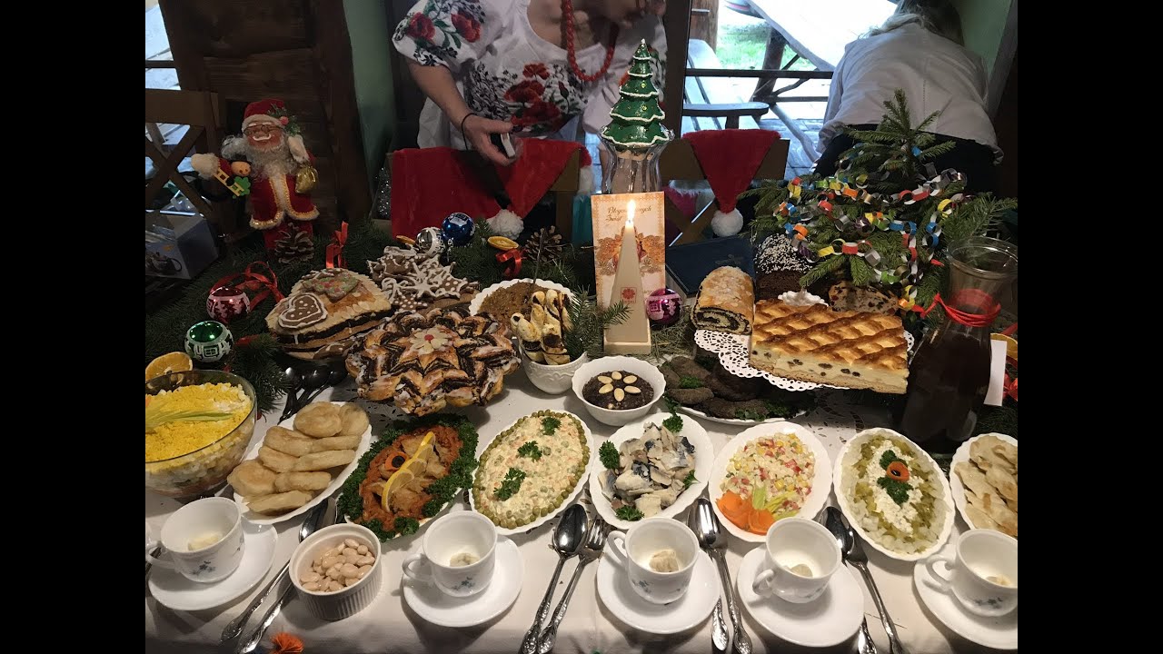 Tradycyjny podlaski wigilijny stół