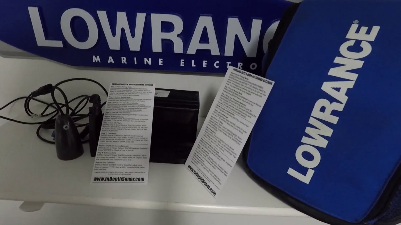 Lowrance Elite & Hook Cheat Sheet - NO LONGER AVAILABLE