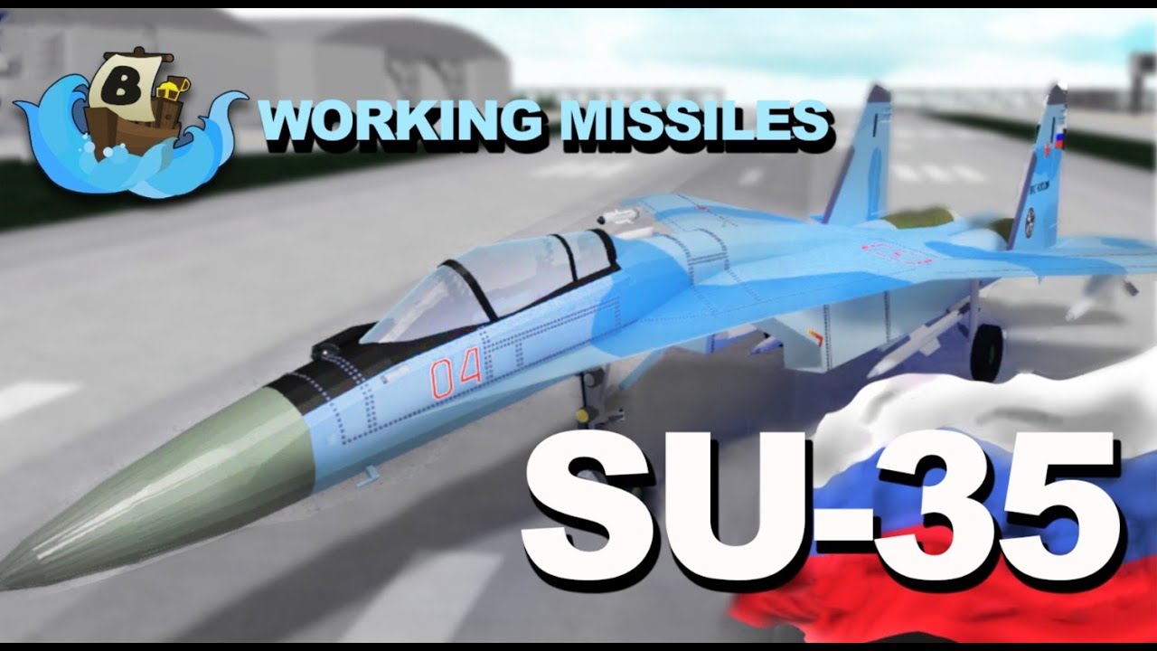 IS THIS EVEN BABFT? SU-35 with WORKING missiles! | Build a Boat for Treasure
