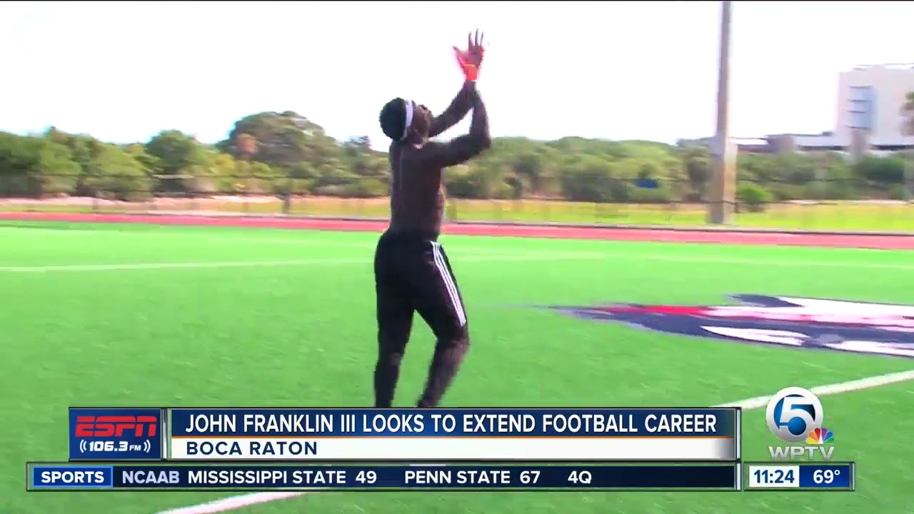 FAU's John Franklin III Looks To Extend Football Career