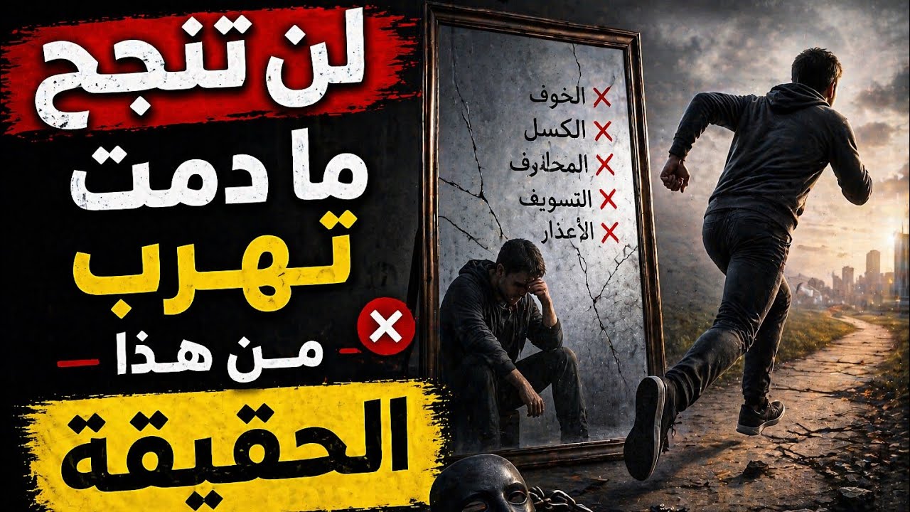 لن تنجح ما دمت تهرب من هذه الحقيقة اكتشف معنا في قناة ثقافة وقرار كيف نتعلم القرارات الصحيحة 📈