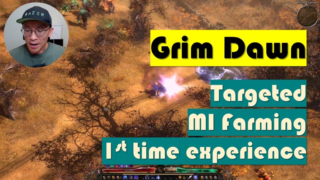[Grim Dawn] Targeted farming monster infrequent 1st experience / prefix & suffix findings