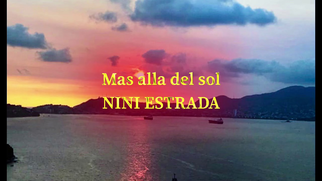 Más allá del sol Nini Estrada