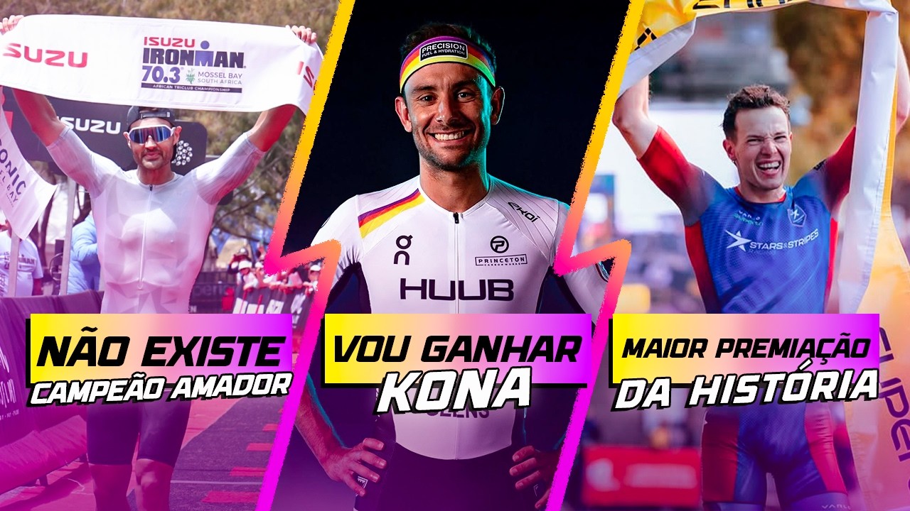 Existe Campeão Geral Amador? | Maior Premiação do Triathlon Mundial | Ele quer Ganha KONA