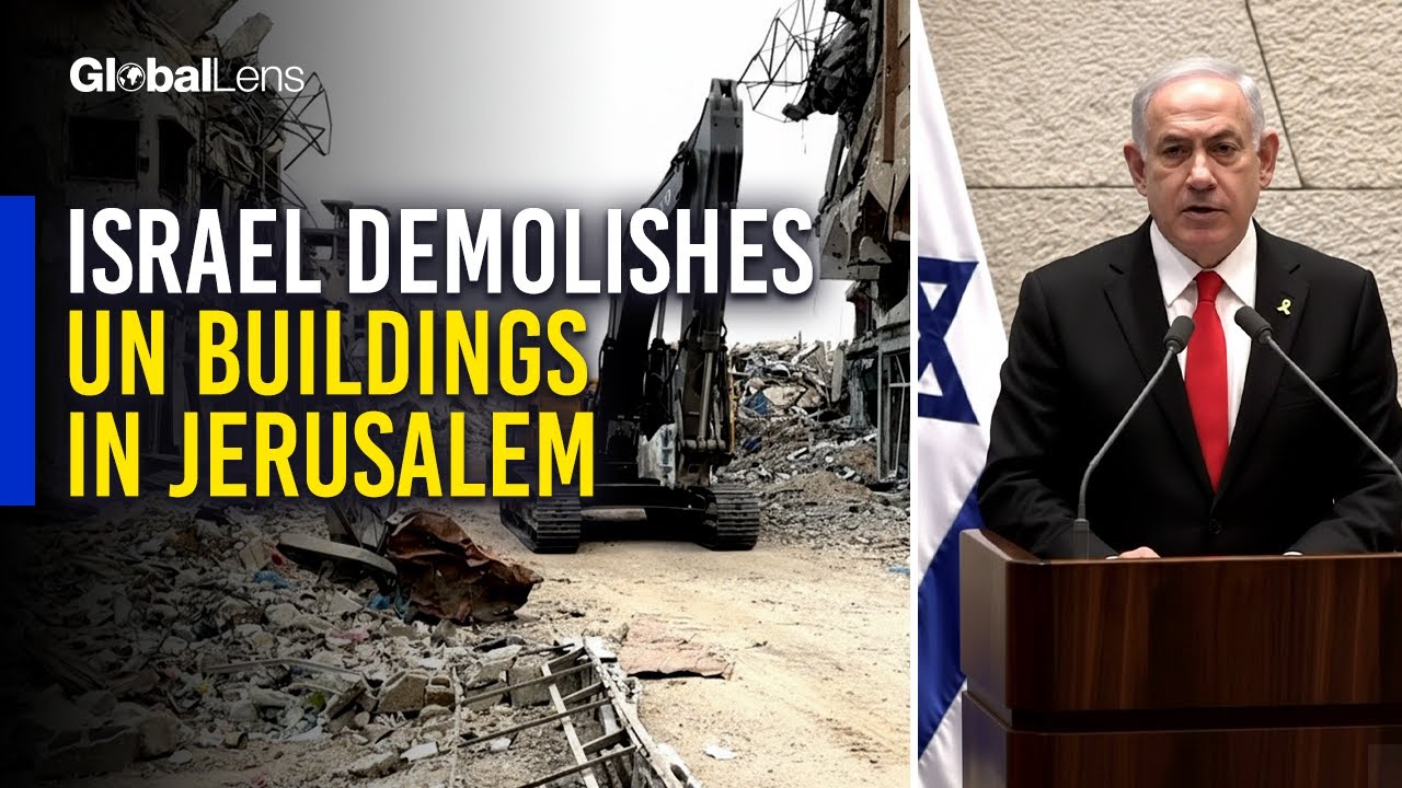 Israel Demolishes Key Palestinian Buildings in UN Agency Compound