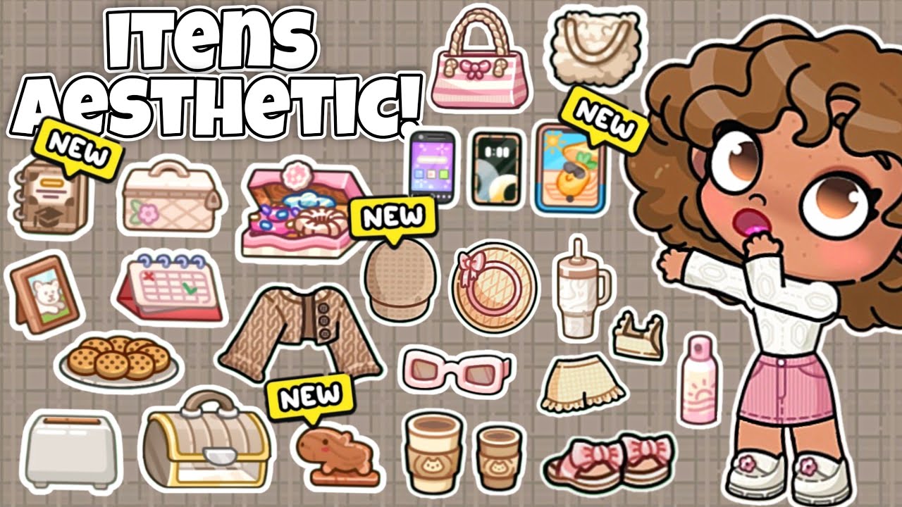 ✅️TODOS ITENS AESTHETICS DO AVATAR WORLD!😱 ITENS GRÁTIS NO Avatar World!