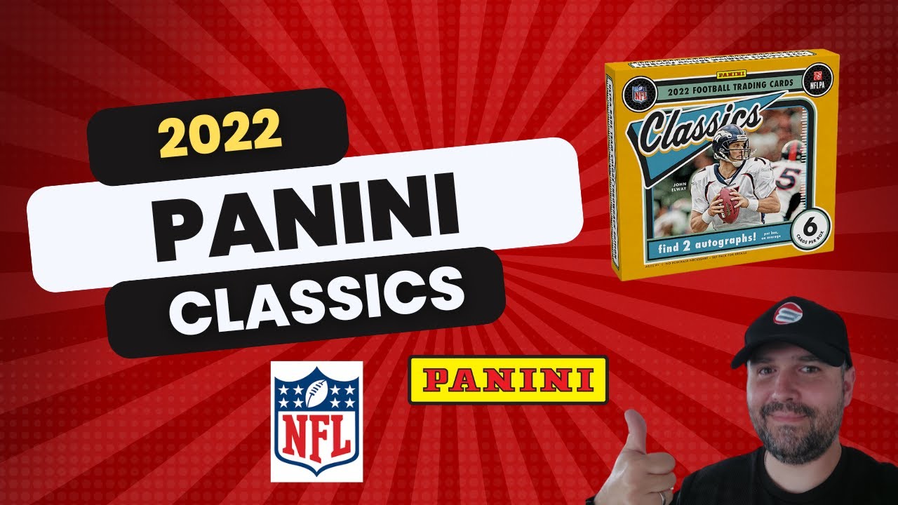 Ouverture Box 2022 Panini Classics #NFL #tradingcards #sportscards #Panini