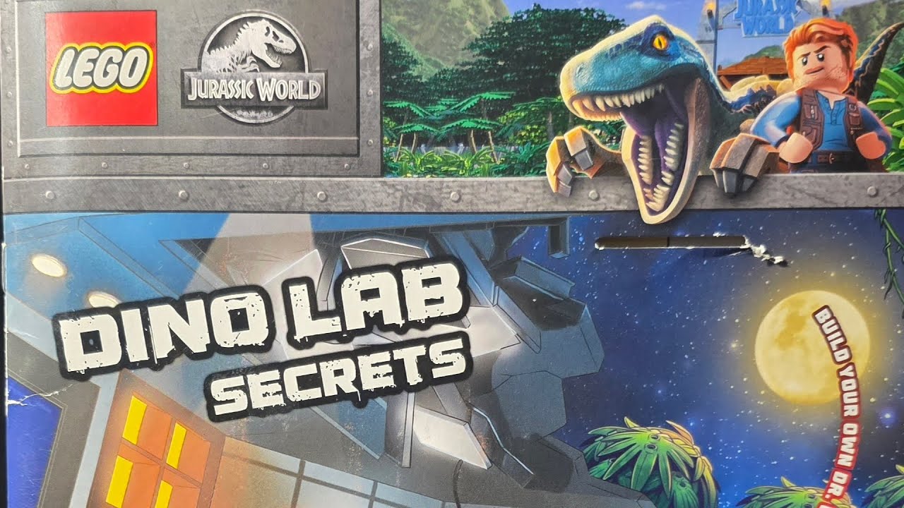 Lego Juassic World Activitie Book 