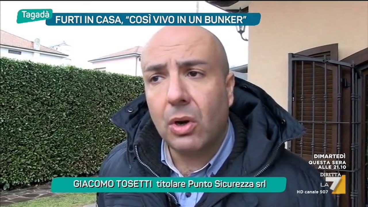 Furti in casa ' Così vivo in un bunker'