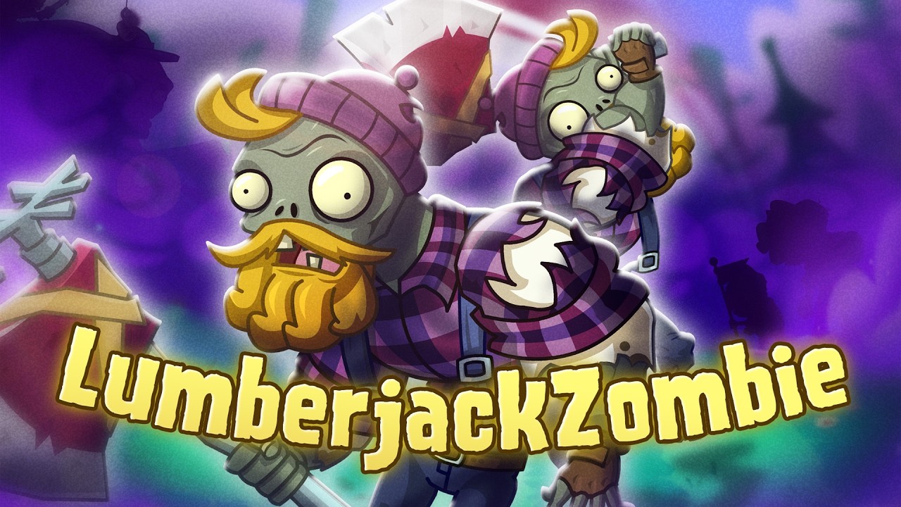 💪Powerful💪 LumberjackZombie concept design