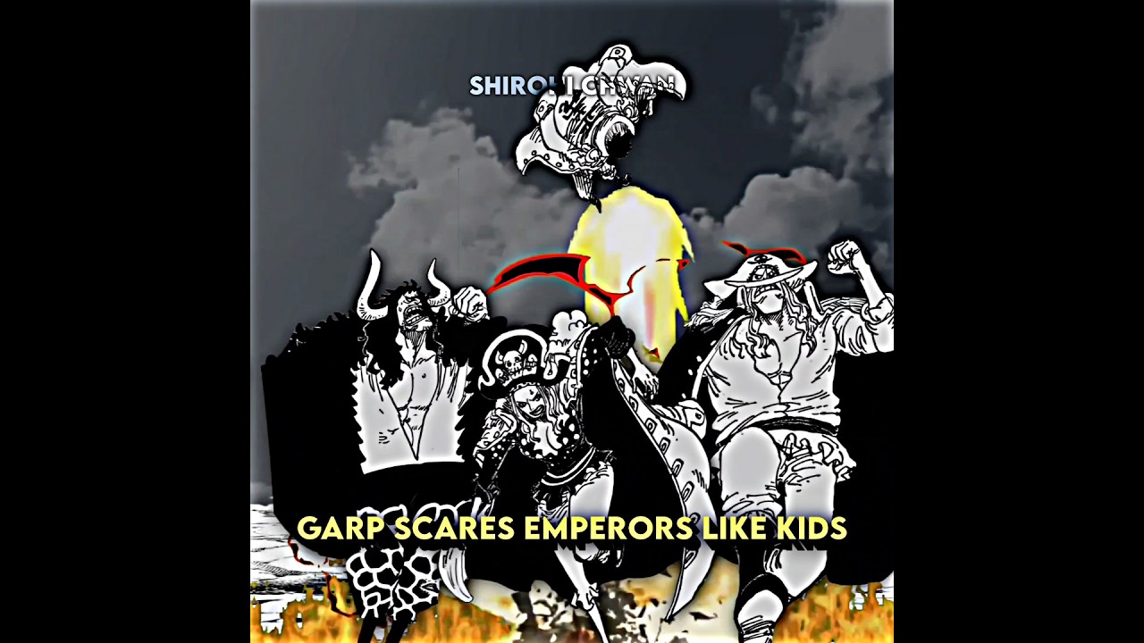 garp vs whitebeard kaido - one piece chapter 1161 |  #onepiece #onepieceedit
