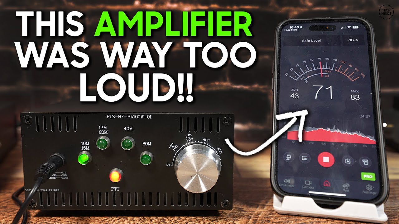 Something HAD To Be Done To This HF Amplifier! PLZ-HF-PA100W