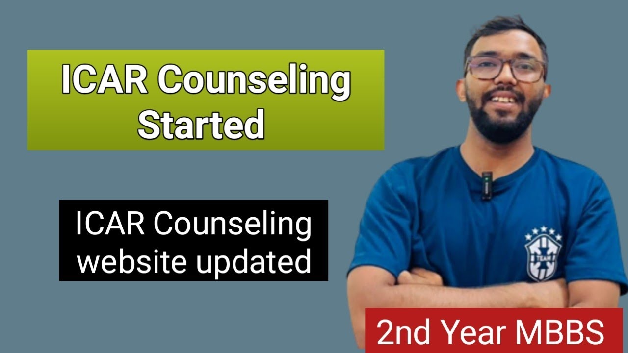 ICAR UG 2023 Counselling Started | ICAR Counselling website Updated |