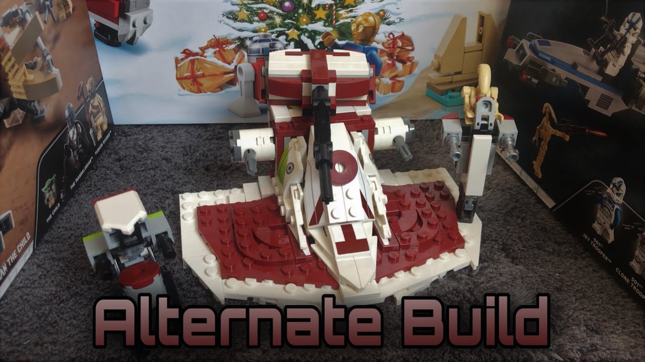 Lego star wars 75333 Obi wans jedi starfighter AAT alternate build!
