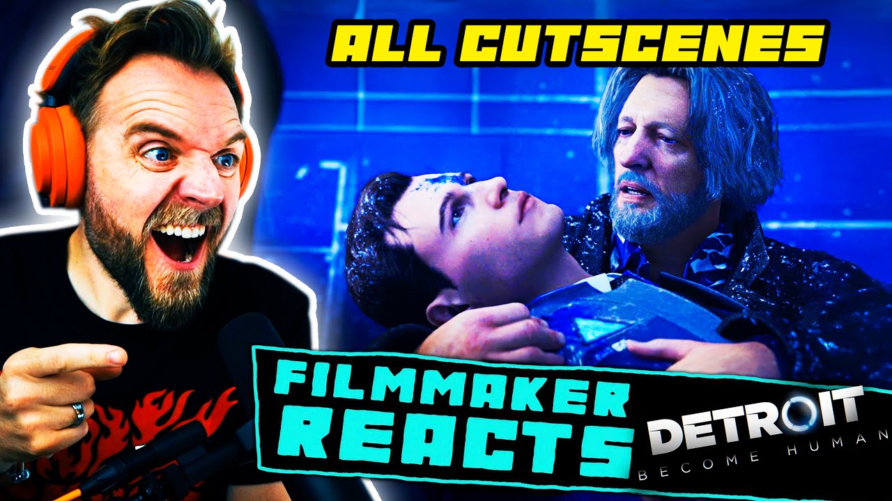 FILMMAKER REACTS: DETROIT BECOME HUMAN | [ALL CUTSCENES - PART 3!!] | THE BEST ENDING!