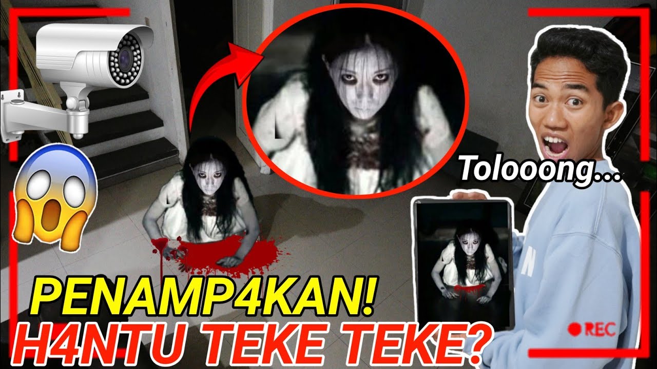 TEREKAM CCTV!! Nampak H4ntu Teke Teke DIDALAM RUMAH?? | Mikael TubeHD