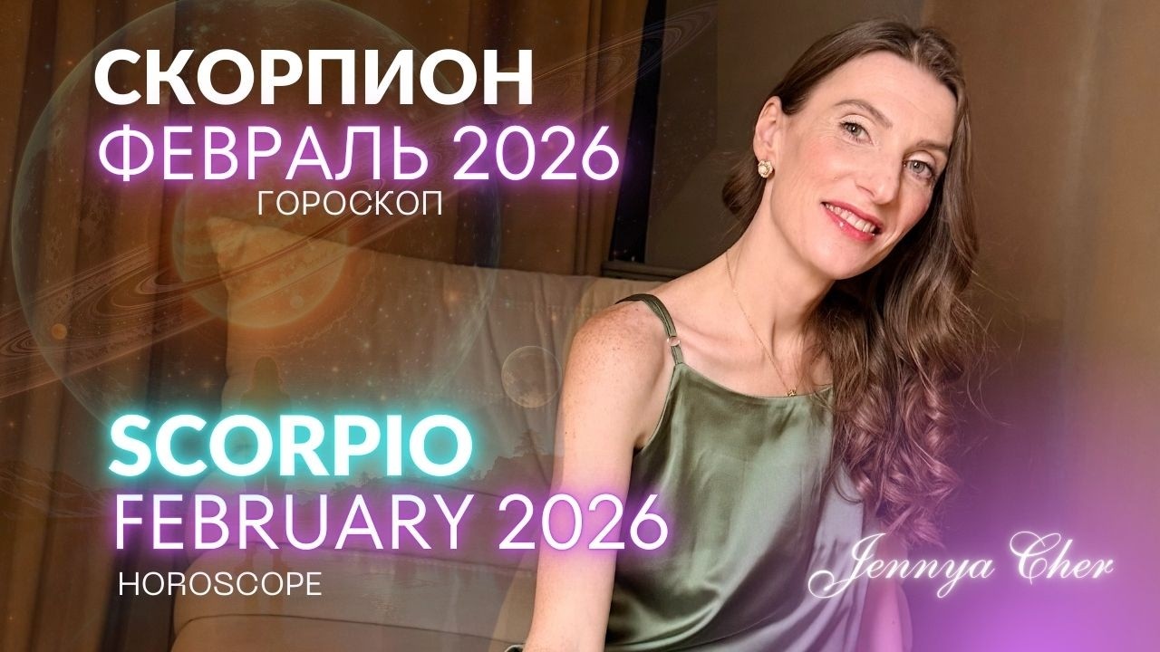 Скорпион - Гороскоп на февраль 2026 года 🔥