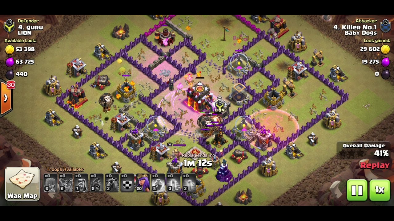 Clash of Clans TH11 | Lavaloon 3 star attack | Best strategy 2018