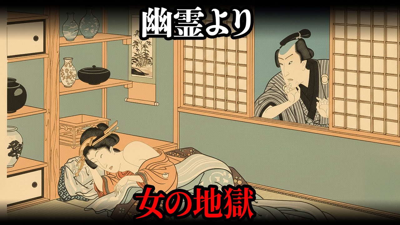幽霊より怖い？江戸の女が夜を恐れた「本当の理由」【江戸時代の暮らし】【日本の歴史】