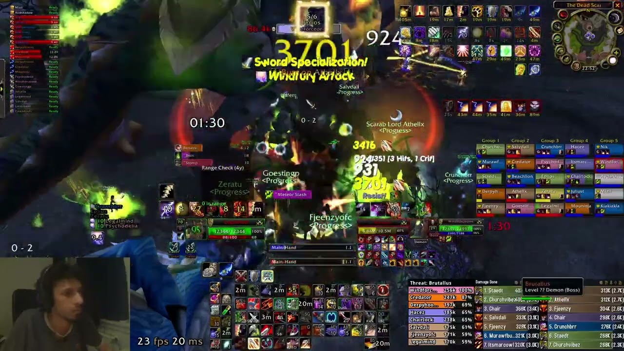 SWP SPEEDRUN WORLD RECORD FINAL RESET 31:29 - ARMS WARRIOR POV - Legalmind