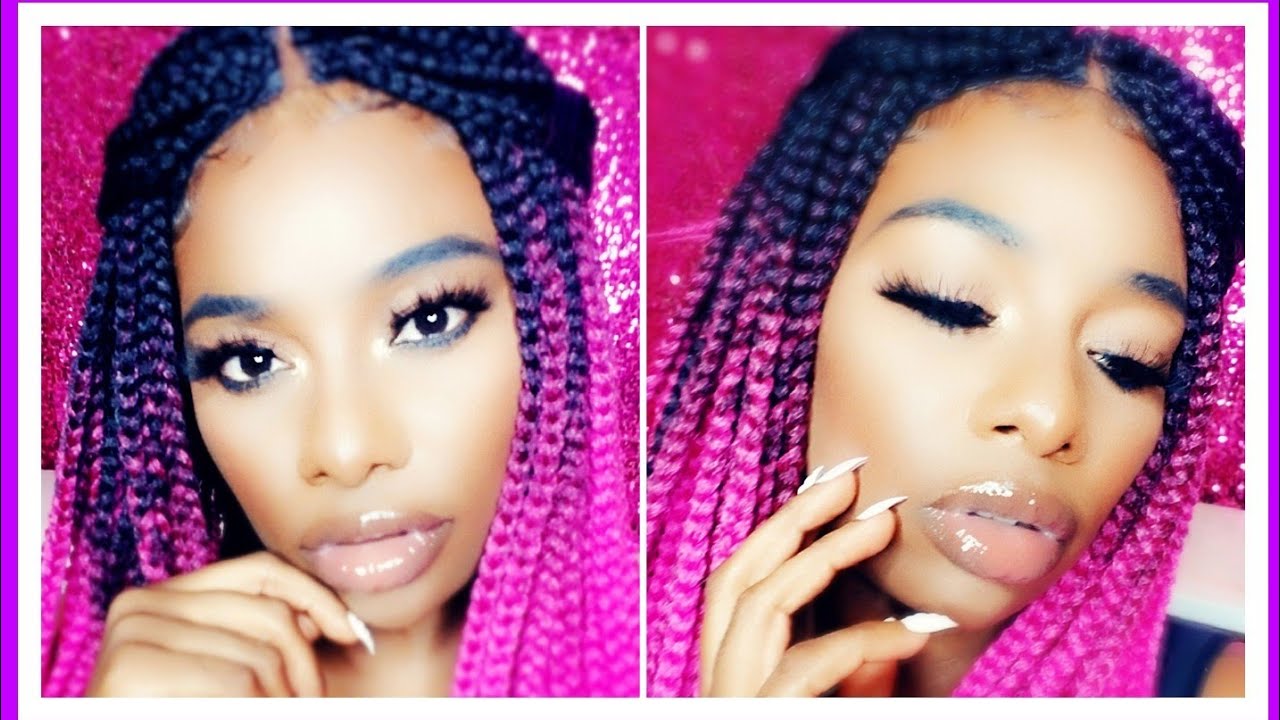 DIY 24 INCH BRAIDED CROCHET BOX BRAID WIG | HOW TO MAKE A BOX BRAID WIG FT. DIVATRESS.COM