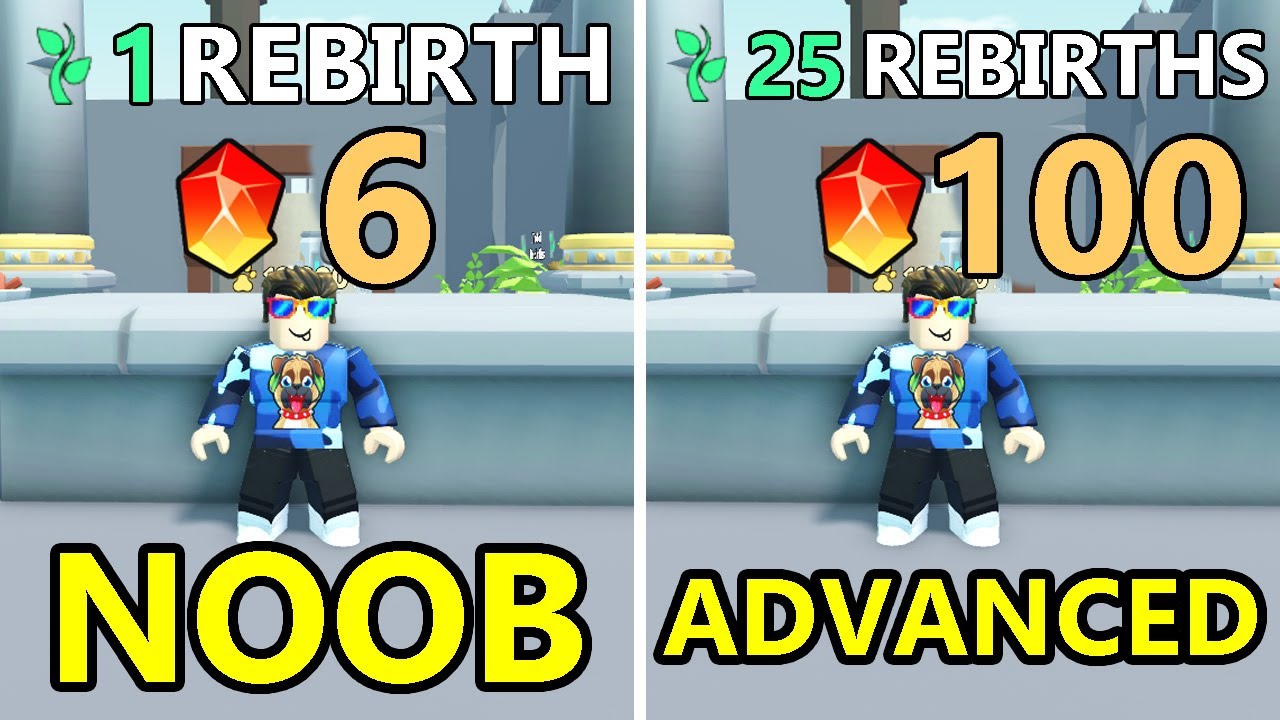 Noob Rebirther To Advanced Rebirther In Roblox Collect All Pets!