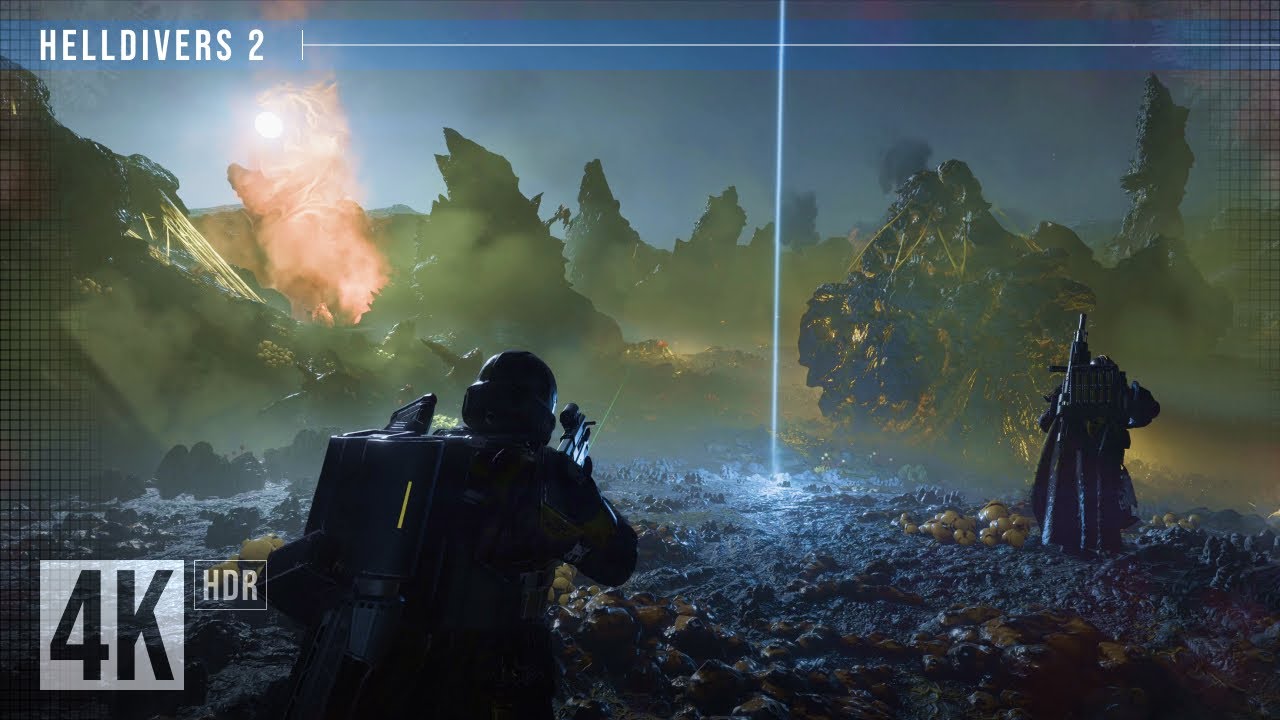 Helldivers 2 - NUKE NURSERY Mission (for peace 😈) | 4K HDR - RTX 5090 Max Graphics