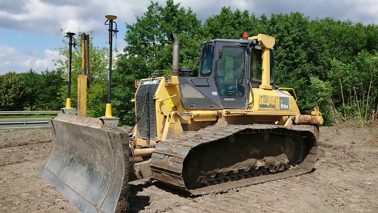 Sterownie Spycharką - Komatsu D61PX