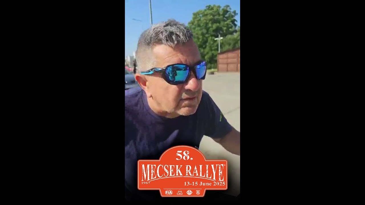 58.Mecsek Rallye - szombat reggeli szerviz interjúk - FACEBOOK LIVE 8/1