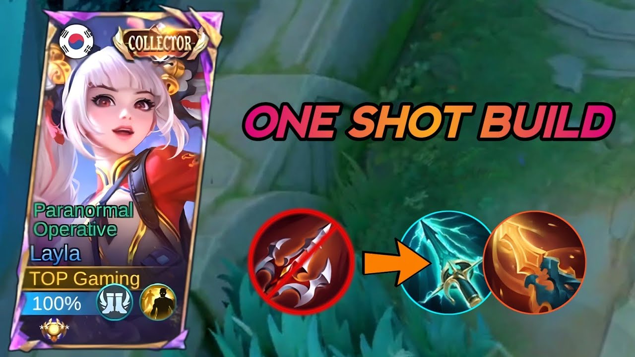 TOP GLOBAL LAYLA INSANE ONE SHOT DAMAGE BUILD!! 100% DAMAGE HACK!?😱 (Must try) - MLBB
