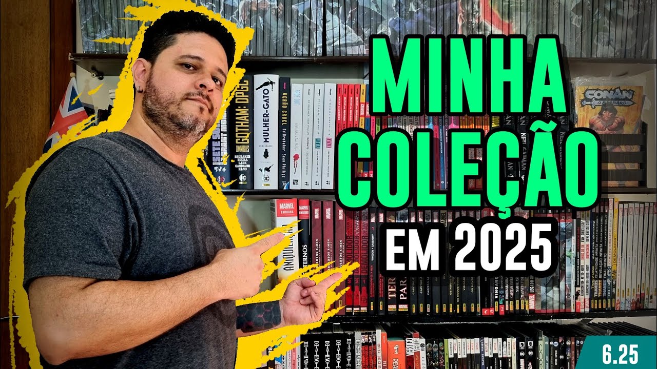 COLEÇÃO ATUAL EM 2025 - #coleção #quadrinhos #manga