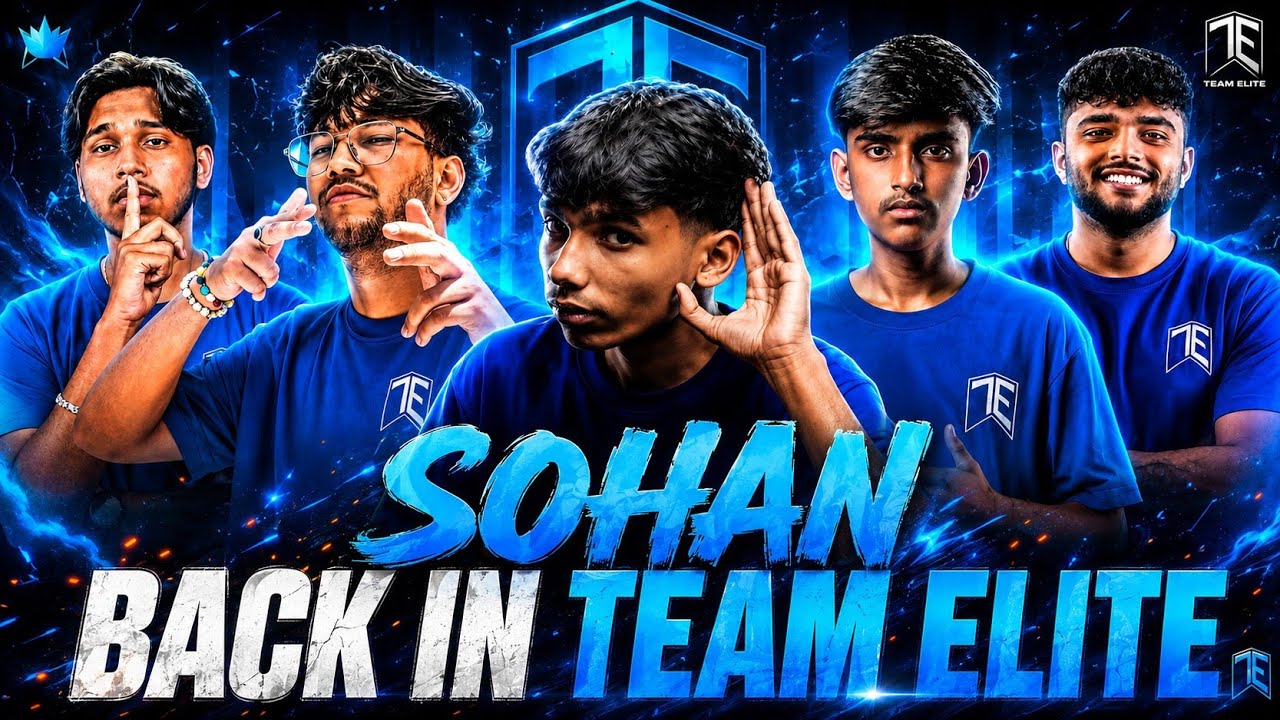 SOHAN FF IS BACK TO TEAM ELITE!🔥 IS THIS THE NEW BEGINNING OF TEAM ELITE 