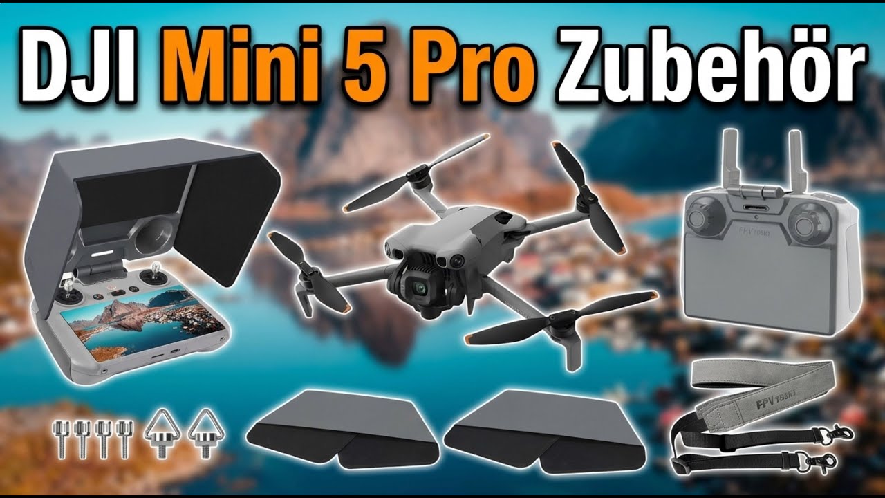 Tuning DJI Mini 5 Pro Zubehör - Der Ultimate Upgrade Guide!