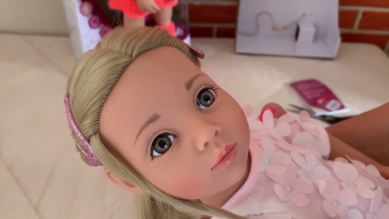 Распаковка куклы Gotz🥰💋🌸👍🌺Шарнирная Эмма🥰🌺👏😍👍