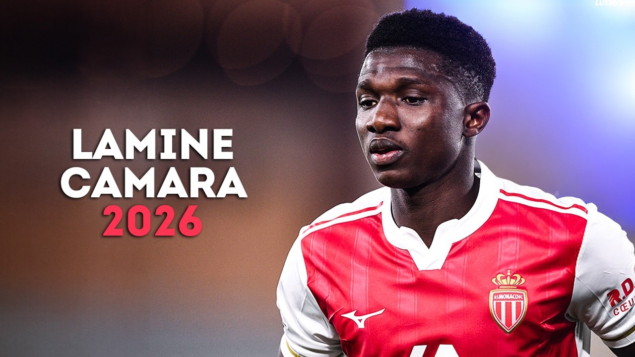 Lamine Camara 2026 - The Complete Midfielder | Skills, Goals, Assists & Tackles | HD